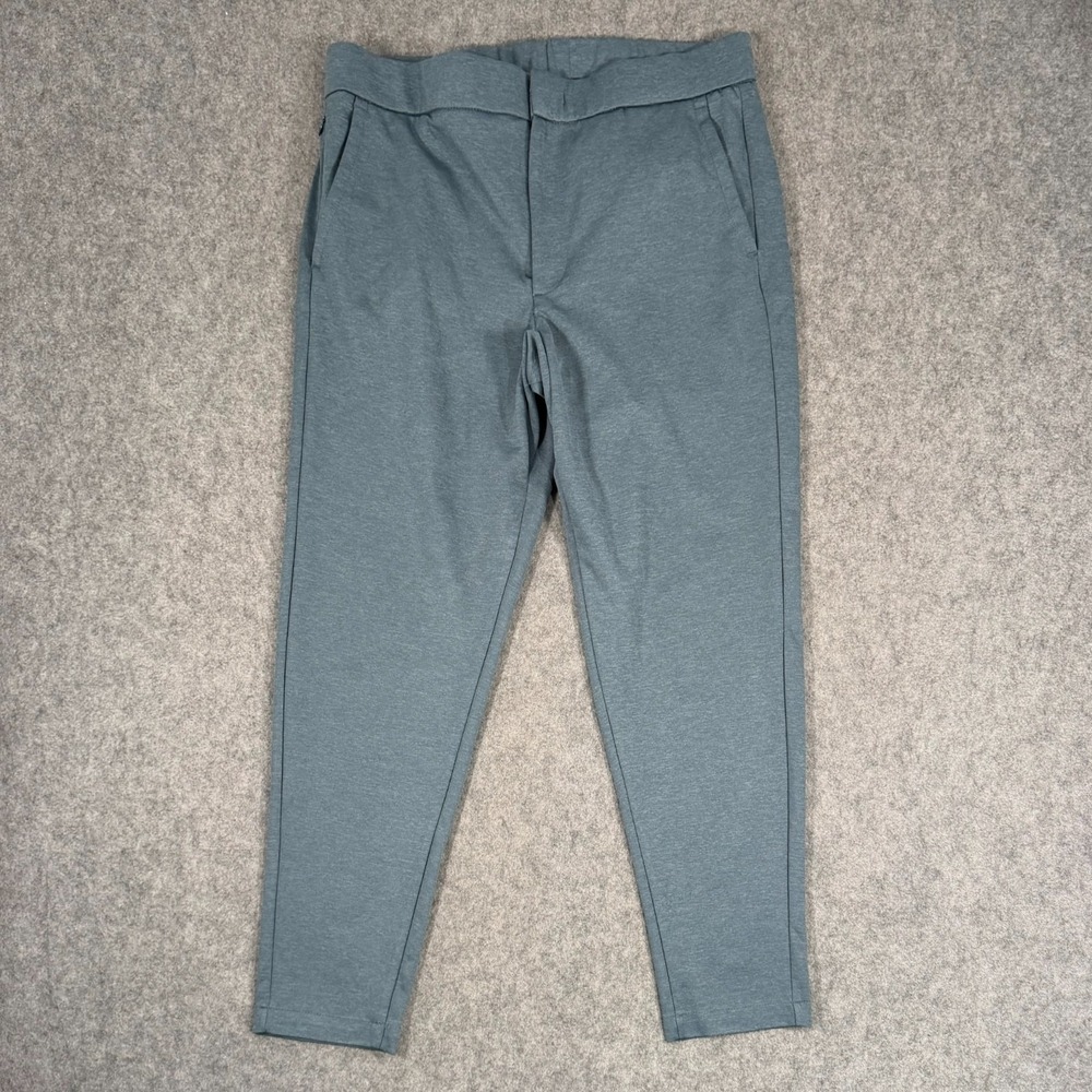 Bonobos Blue Flat Front Tapered Leg The Anywhere Chino Pants Men's Size Large